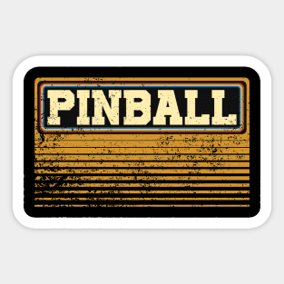 Vintage Pinball Sticker
